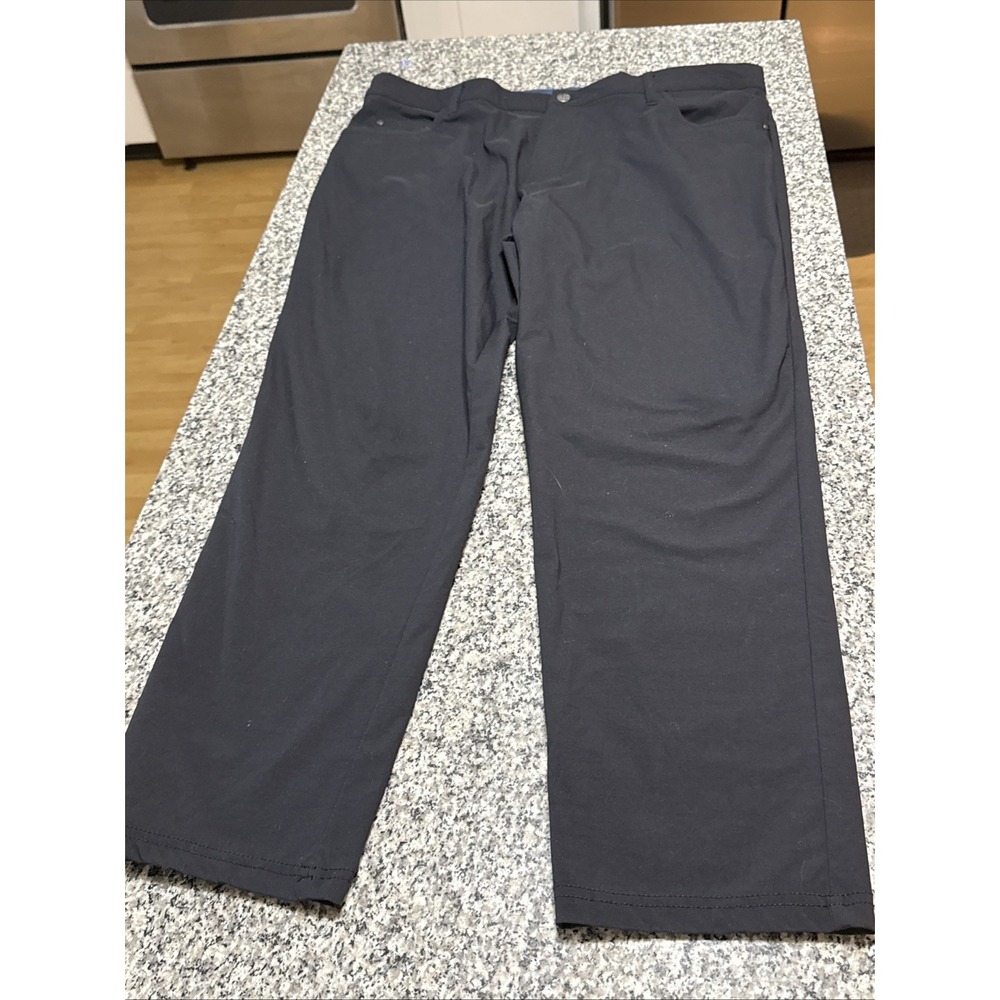Adidas Prime Green Golf 38X30 Navy 5 Pocket Tapered Fit Pants